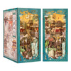 Cutebee Diy Book Nook Kit For Adults, Diy Wooden Miniature House Dollhouse Kit Ancient Chinese Landscapes Bookshelf Insert Decor