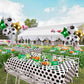 Wnink 4 Pack Soccer Party Tablecloths Soccer Theme Disposable Plastic Table Cloth Soccer Sports Party Table Covers For Soccer Th