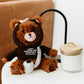 Punchkins Teddy Bear Plushie - I Just Pooped and Wanted U to Know Sassy Stuffed Bear, Cute Teddy Bear Toy for Gifting