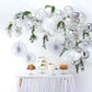 Ginger Ray Silver DIY Balloon Arch Kit - 70 Assorted Pack, Latex & Tissue Paper, 8 x 12 Inch, Perfect for Party Decorations