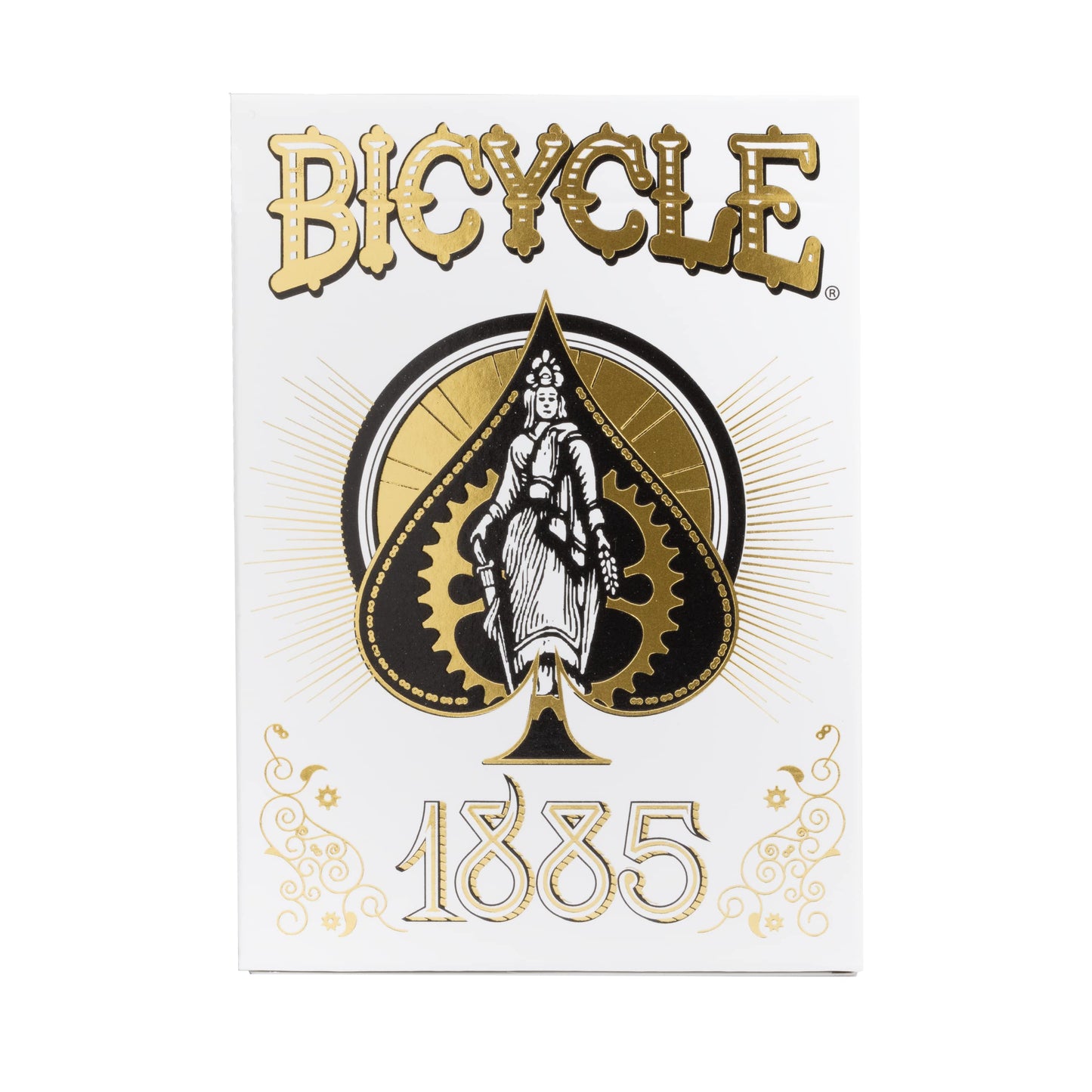 Bicycle 1885 Anniversary Playing Cards (Packaging May Vary) , White