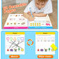 Hulupiggy Preschool Learning Activities 60 Reusable Pages, Number Tracing Addition Subtraction Math Practice Kindergarten Workbo