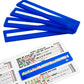 QANIUOS Mahjong Line Finder, Mahjong Rules Reader, Acrylic Card Rules Helper for Mahjong Players Accessories and Gifts (Blue*4)
