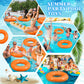 JellyArch 6 Pcs Inflatable Pool Floats 28 Inches Swim Tube Bulk for Adults Swimming Ring Pool Floaties for Beach Party Decoratio