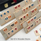 Deluxe Rummy with Wooden Racks in Attache Case