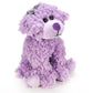 The Petting Zoo Scruffy Dog Stuffed Animal, Gifts For Girls, Purple Dog Plush Toy 9 Inches