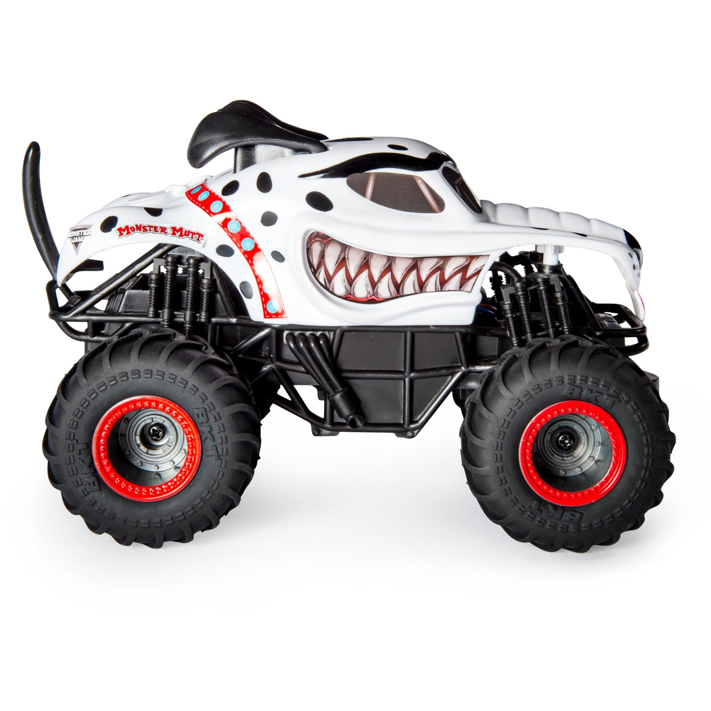 Monster Jam, Official Monster Mutt Dalmatian Remote Control Monster Truck For Boys And Girls, 1:24 Scale, 2.4 Ghz, Kids Toys For