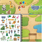 When I Grow Up Sticker + Coloring Book (500+ Jobs Stickers & 12 Scenes) By Cupkin - Side By Side Activity Book Design - Fun Stic