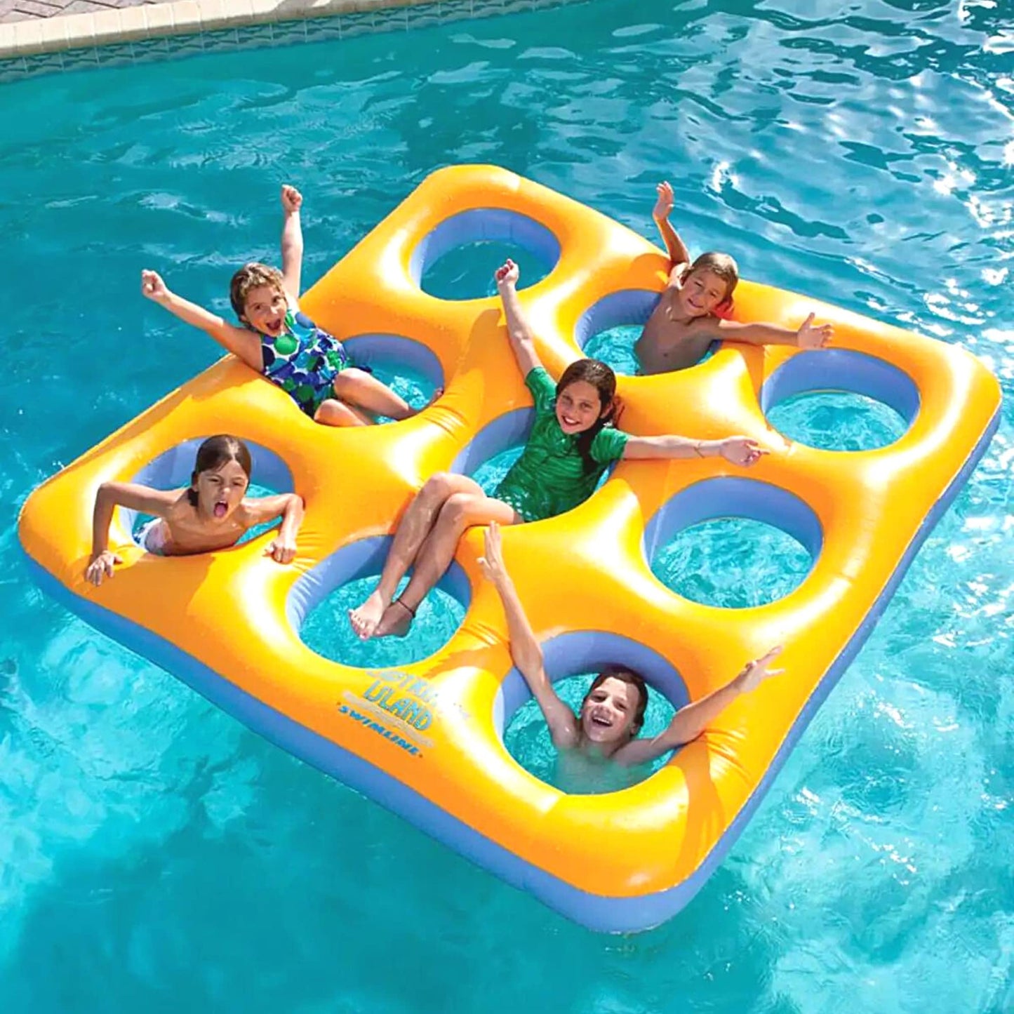 Swimline Labyrinth Island Inflatable Pool Toy