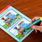 Skillmatics Educational Game - Transport Off We Go, Reusable Activity Mats With Dry Erase Marker, Gifts, Travel Toy, Ages 3 To 6
