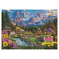 Pretty Scenic Nature Landscape Jigsaw Puzzle 1000 Piece for mature-themed  Beautiful Sunflower Colorful Flower Jigsaw Puzzles  Funny Horse Aesthetic Plant Puzzle