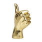 Micdecor Gold Decor Good Job    Thumb Up    Asl Hand Sign, Classic Gesture Hand Sculpture For Christmas New Year Birthday 8.46 I