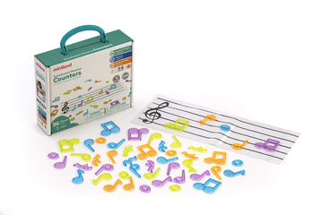 Miniland Translucent Musical Counters For Musical Learning And Development