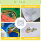 5PCS Therian Cat Mask- Eye Mesh Pre Installed, Plastic Animal Mask Base to Painted DIY for Furry Masquerade Cosplay Props Costum