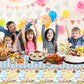 Rejoice Bunny 3Pcs Wonderland Themed For Girls Kids Baby Shower 1St 2Nd Birthday Party Decorations Tea Party Table Cover Disposa
