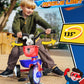 Tricycle For Toddlers 1-3 3-5 Year Olds, Spider Toddler Bike Baby Balance Bike With Colorful Lighting Wheels & Large Basket, Bir