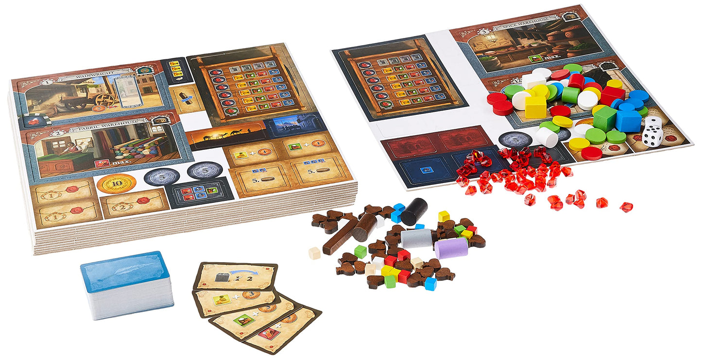 Alderac Entertainment Group (Aeg) Istanbul Big Box - Board Game, Collect Gems, Be A Master Merchant, 2 To 5 Players, 40 To 60 Mi