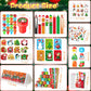 Ben Louis 240Pcs Christmas School Stationery Set Party Favors Xmas Classroom Gift Exchange Prizes Stuffer Filler Decoration Bulk
