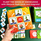 Quokka Life Cycle Kit Toy Montessori - 30 Flash Cards Toddler Science Activities For Kids Ages 2-4 - Prek Animal Learning Materials 3-5 - 120 Magnetic Toddler Classroom Must Haves For Preschool