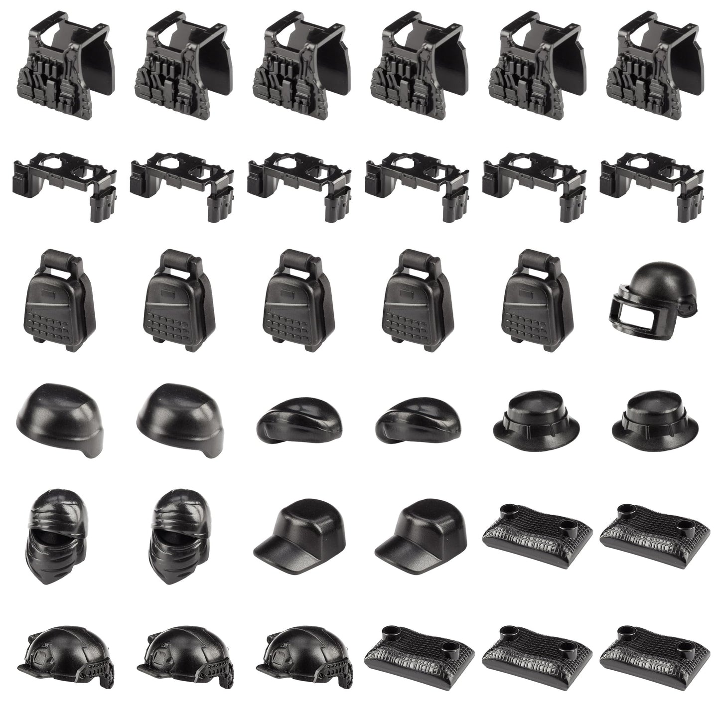 MaozyHomie 83 Pcs  Pack Military  Toy Soldiers Figures US Army Battle Toy Set  Weapon Battle Building Blocks Compatible with Major Brand  3 Years Old and up