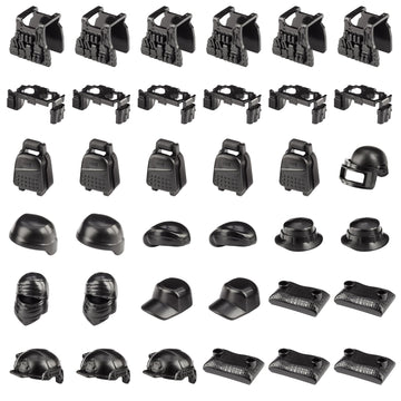 MaozyHomie 83 Pcs  Pack Military  Toy Soldiers Figures US Army Battle Toy Set  Weapon Battle Building Blocks Compatible with Major Brand  3 Years Old and up