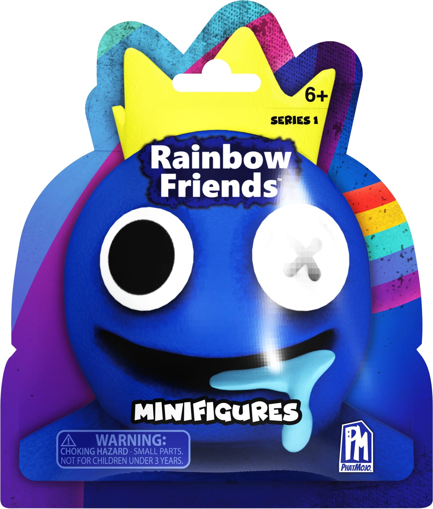 Rainbow Friends Mini Figures - Series 1 Collectable Toys - Colorful Plastic Surprise Figures - Model RF2601