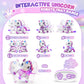 Beefunni Unicorn Robot Toys For Girls, Birthday Gifts For Kids And Toddlers 3 4 5 6 7 8 Years Old, With Led Horn,Led Wings,Remot