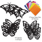 VHALE Suncatchers Craft 3 Sets (9 Cutouts) w Tissue Papers Stained Glass Effect Paper Sun Catcher Kit, Window Art, Classroom Cra