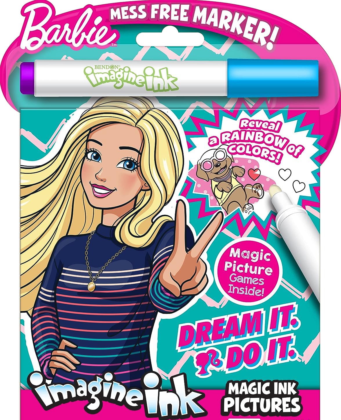 Barbie Coloring And Activity Book Bundle With Imagine Ink Coloring Book, Stickers And More