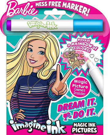 Barbie Coloring And Activity Book Bundle With Imagine Ink Coloring Book, Stickers And More