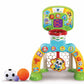 Vtech 3-In-1 Sports Centre, Baby Interactive Toy With Colours And Sounds, Learning With Role-Play, Suitable For Baby Boys & Girls From 12 To 36 Months (Yellow/Blue), English Version, 66X58X44 Cm