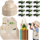 Haysandy 48 Pcs Kids Explorer Costume Set Include Plastic Explorer Safari Hats Jungle Party Vest Safari Tote Bag Adventure Binoculars For Kids Activities Jungle Zoo Birthday Party Supplies Favors