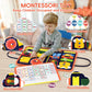 Freebear Busy Board Toddler Travel Toys Sensory Toys For Toddlers 1 2 3 4, Montessori Learning Toys For Toddlers Activities Board, Educational Toys For 3 4 Year Old Boys Girls Gift, Classy