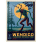 Mypuzzle Legends Of The National Parks: Voyageurs' The Wendigo, Vintage Poster - Premium 1000 Piece Jigsaw Puzzle For Adults