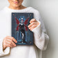 Crystal Art Notebook - Aracnafaria - Create a Sparkling Notebook Cover Using Crystals - for Ages 8 and up