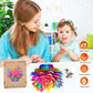 Reouinty Wooden Puzzle Colorful Flower 200Pcs