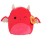 Squishmallows Original 10-Inch Karlie The Devil Plush Toy - Red Soft & Squishy Stuffed Animal - Collectible Gift for Kids