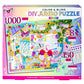 Fashion Angels Color & Bling Jumbo 1000 Piece Jigsaw Puzzle Design Kit