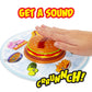 Far Out Toys Mukbang Electronic Food Sound Memory Game, Match Cards To Mukbang Sounds, Gaming Unit, 35 Food Cards, Slurp, Crunch, Belch, & More