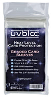 Psa Graded Card Bags Sleeves (100 Count) Soft Holders For Trading Baseball Sports Slabs