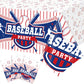 Newwiee 3 Pcs Baseball Party Table Cover Disposable Plastic Baseball Birthday Table Cloth for Birthday Party Decoration