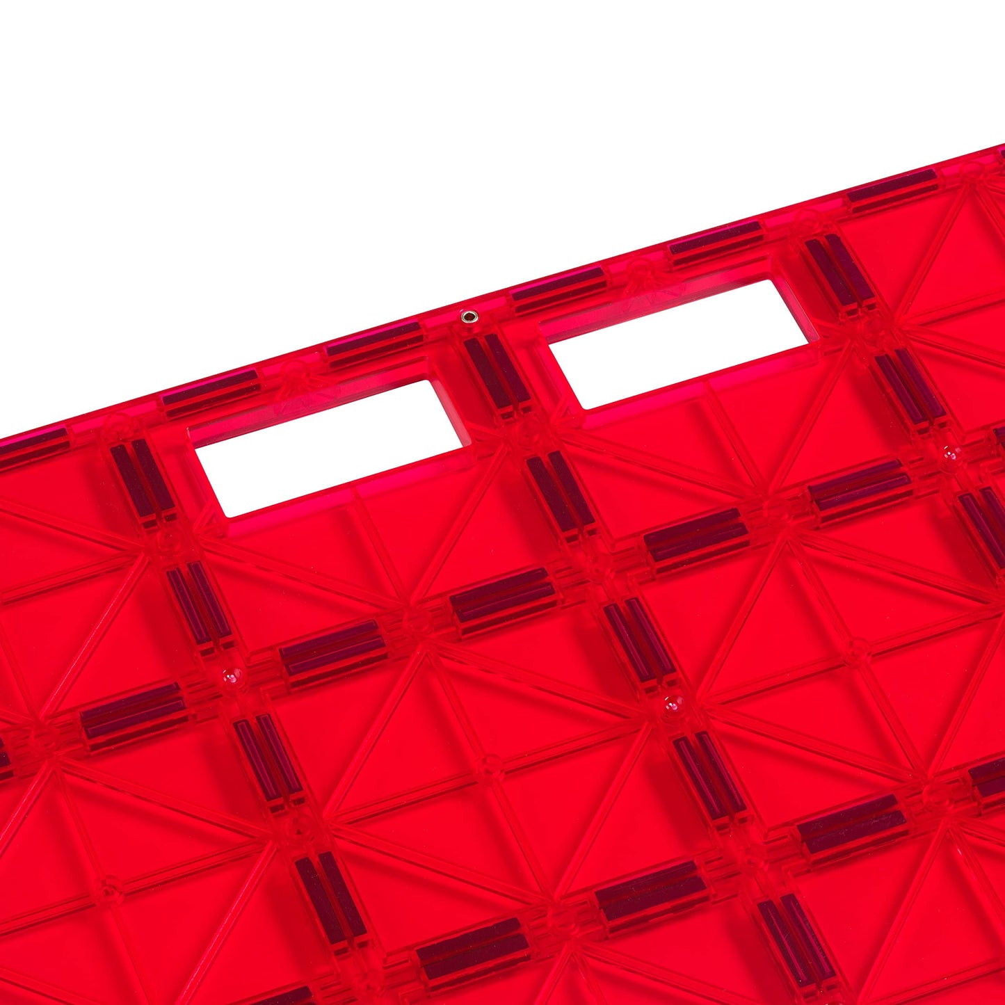 Playmags Super Durable Building Stabilizer Set, Works with All Magnet Tiles, Multicolor, Model 172, Fits 1-12"x12" & 4-6"x6"