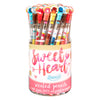 Scentco Sweetheart Smencils - HB #2 Scented Pencils, 50 Count, Recycled Material, Gifts for Kids