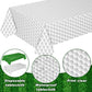 Mixweer Golf Plastic Tablecloth Golf Party Disposable Table Cover Grass Pattern Party Supplies Plastic Sport Theme Table Cover R