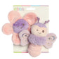 Ebba Playful Flutterflies Flutterfly Rattle & Crinkle Set Baby Stuffed Animal - Sensory Delight - Imaginative Play - Purple 4 Inches