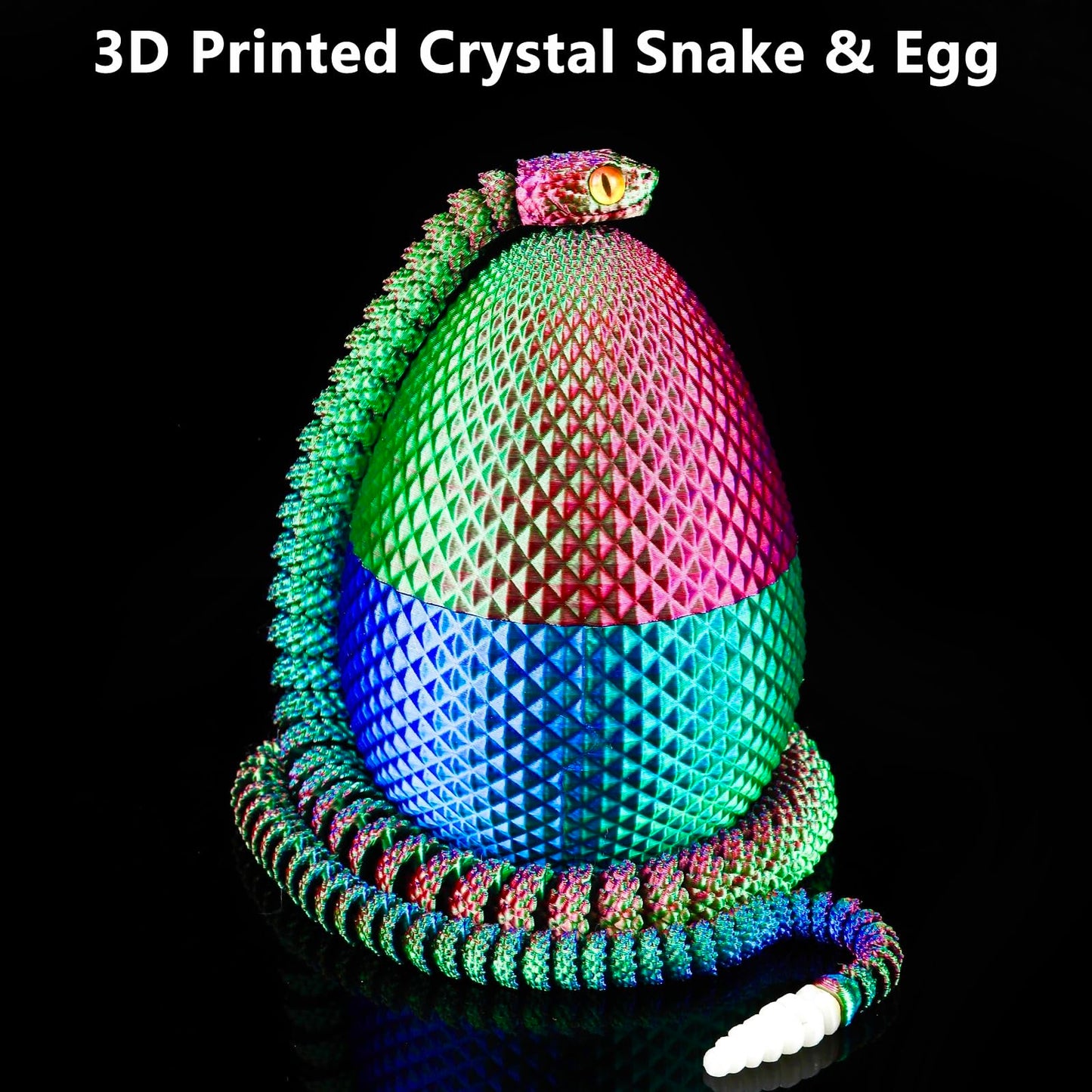 Sumland 3D Printed Snake Eggs With Snake Inside