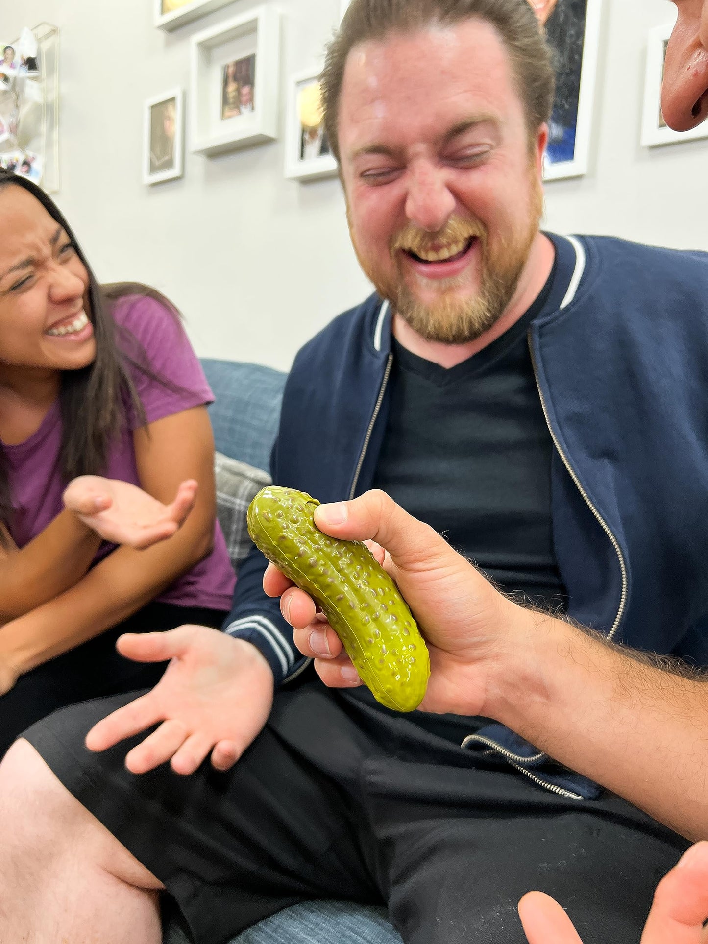 DR DINGUS Yodeling Pickle - 2 Pack - Green Medium Singing Gag Gift for Friends & Family