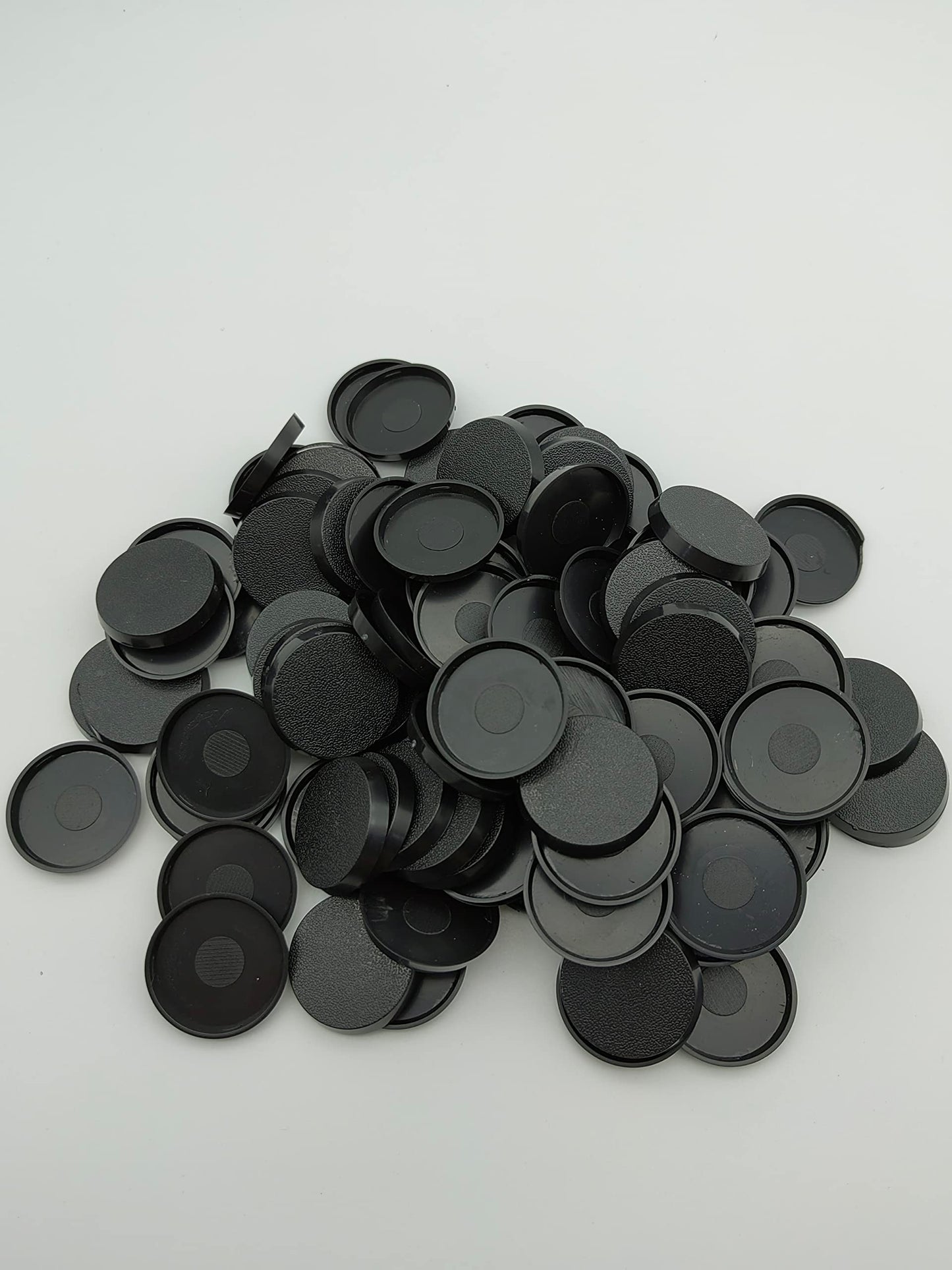 Lot Of 100 28.5Mm Round Bases Used For Warhammer 40K + Aos Games Workshop Bitz