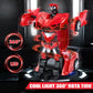 Refasy RC Cars for Boys Age 4-7,Remote Control Transformation Car Robot Toys for Child Electric Deformation Car Vehicle Toys for