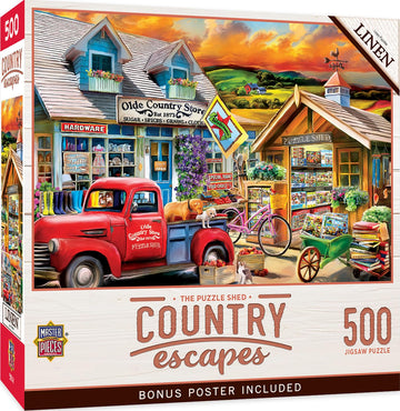 Masterpieces 500 Piece Jigsaw Puzzle For Adults And Family - The Puzzle Shed - 18'X24'